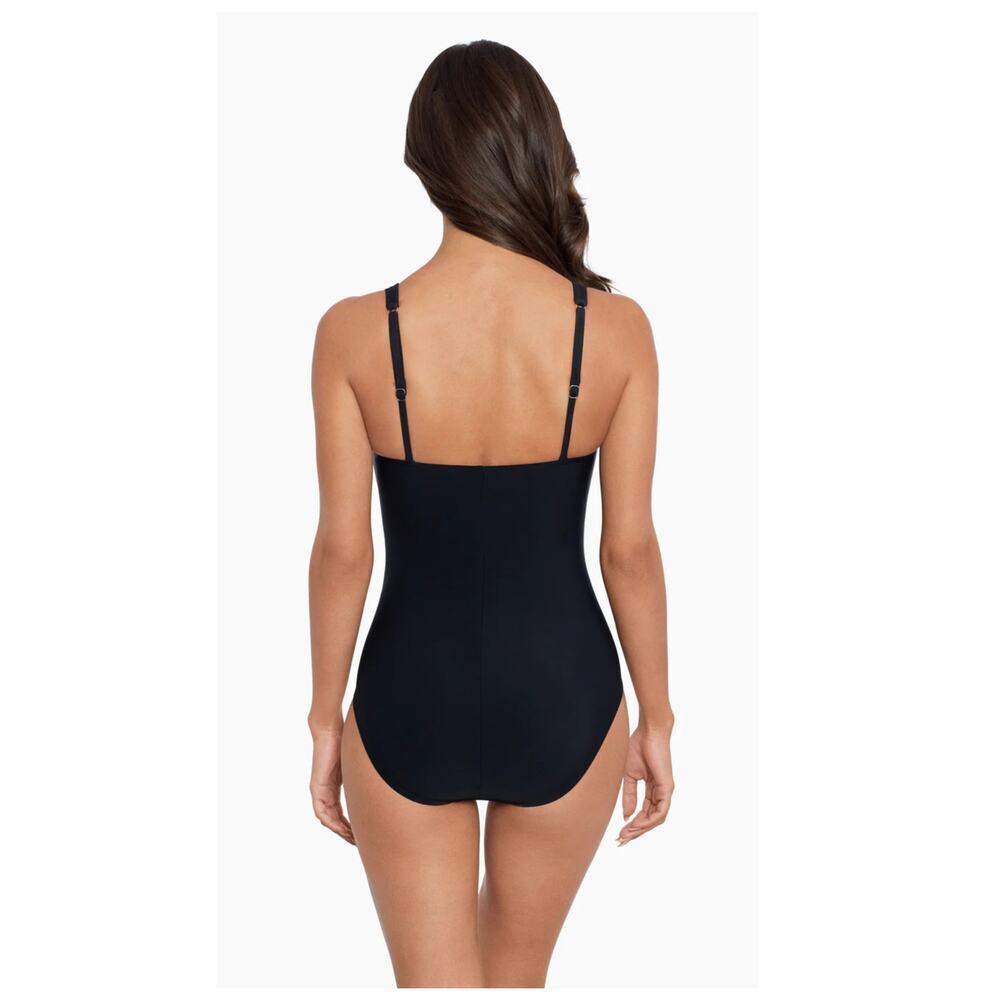 NWT Magicsuit 6017678 Sansa Solid One-Piece Swimsuit Size US/10 - Picture 2 of 11